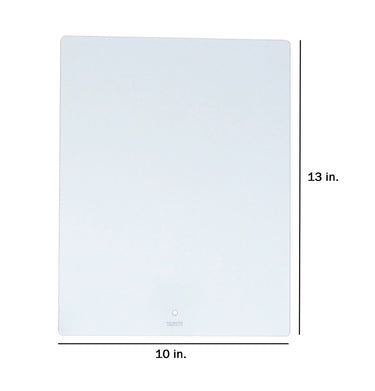 A white autocoop door panel for a chicken